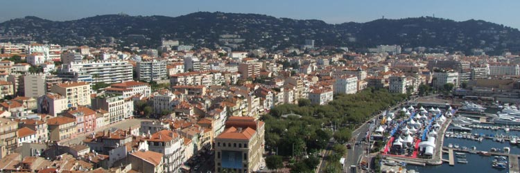Inmobiliario de lujo en el centro de la ciudad de Cannes